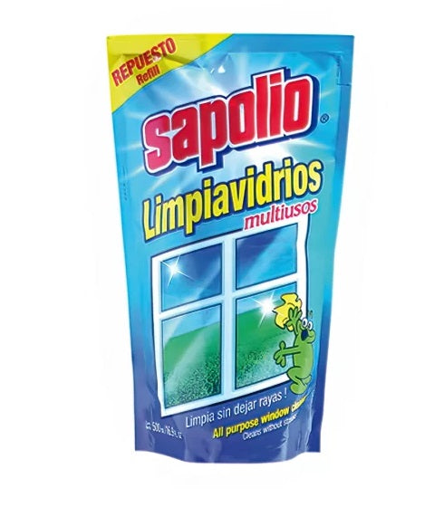 Limpiavidrios en bolsa 500 ml SAPOLIO