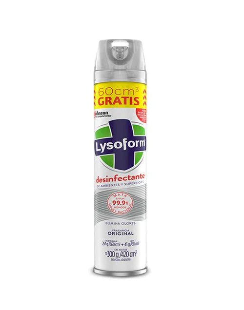 Desinfectante LYSOFORM Aerosol de 495cc