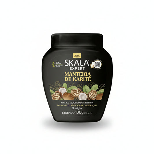 SKALA Manteca de Karite, Pelo Quebradizo y Reseco Sedosidad y Brillo 1000g