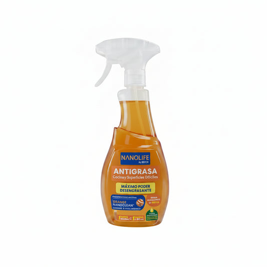 NANOLIFE Antigrasa Spray Esencia Cítrico 660ml