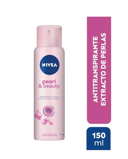 Desodorante Mujer Spray Pearl & Beauty Lata, 150 ml