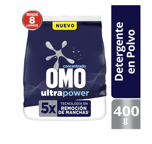 Omo Detergente Polvo Matic Multiacción 400gr