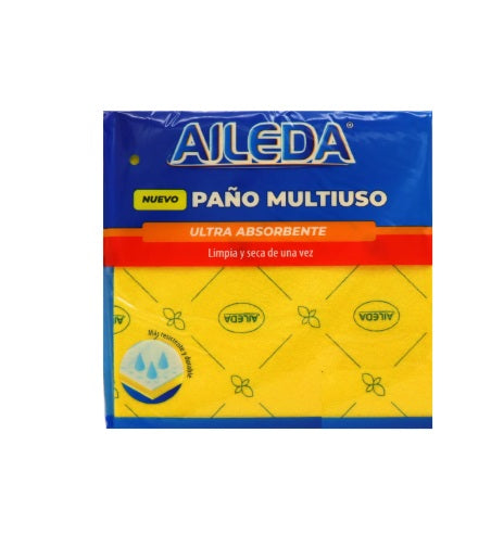 Aileda Paños de Limpieza Para Cocina 38 x 38 x 3 unidades
