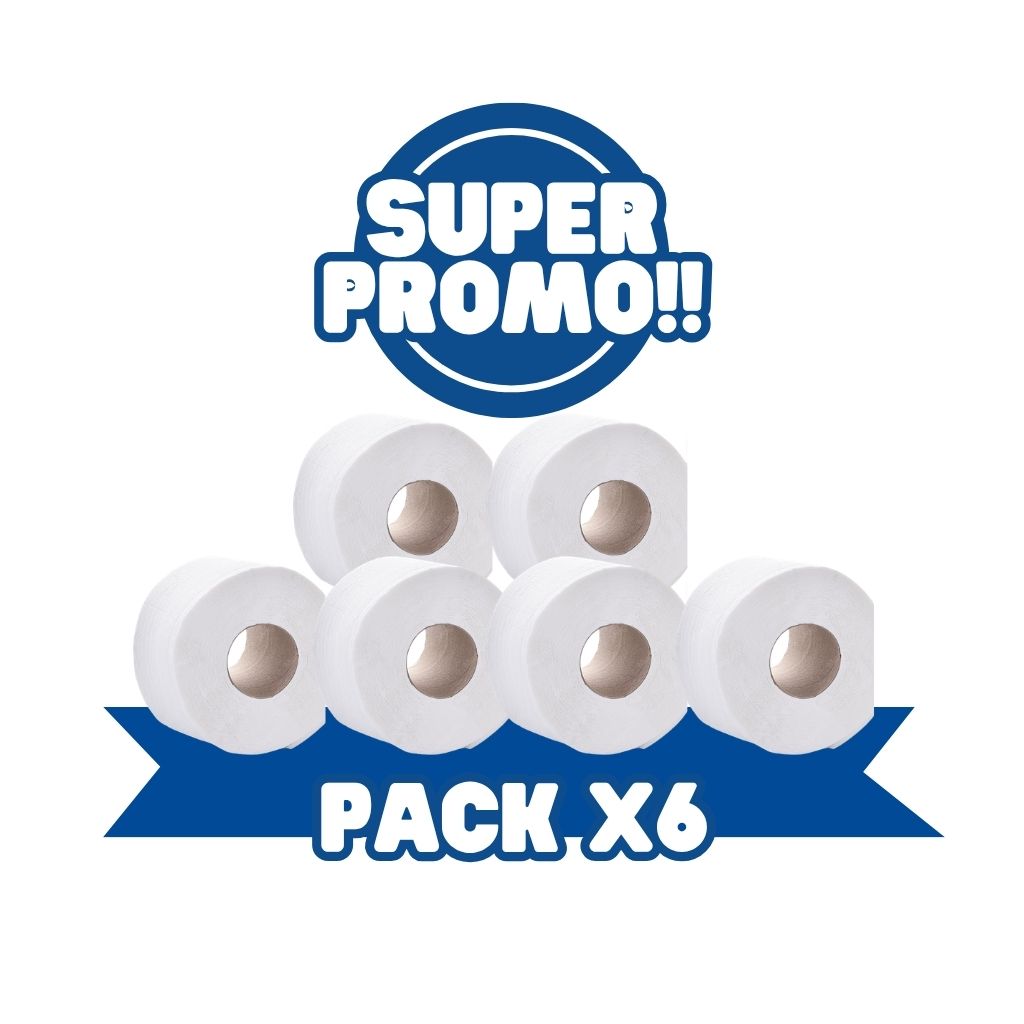 PAPEL HIGIENICO SOFTQUALITY 6X300 MTS