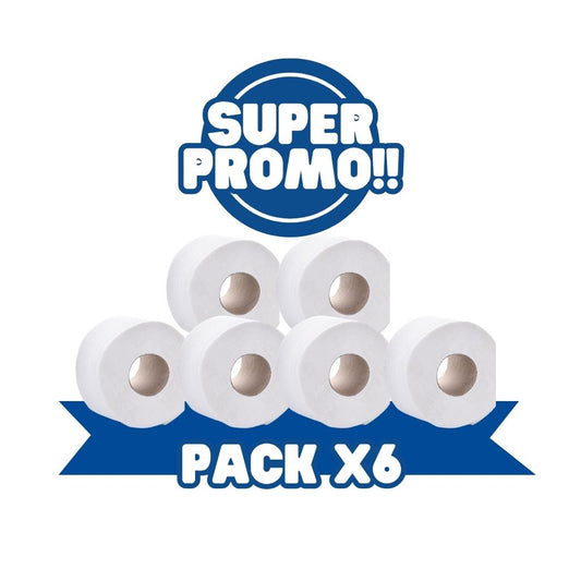 PAPEL HIGIENICO SOFTQUALITY 6X300 MTS