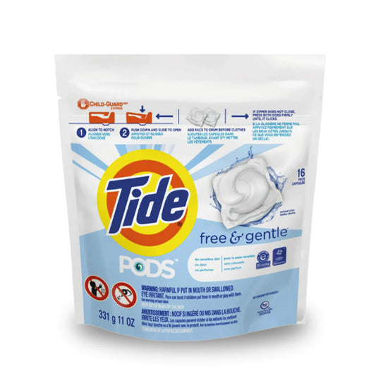 Detergente TIDE - Pods Free & Gentle