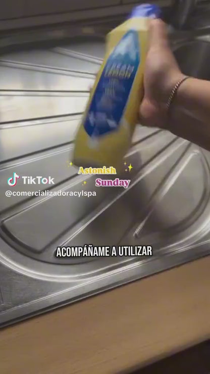 Limpiador Multiuso en Crema con aroma a Limón 500 ml Astonish - 🌱 🇬🇧 Producto Vegano del Reino Unido