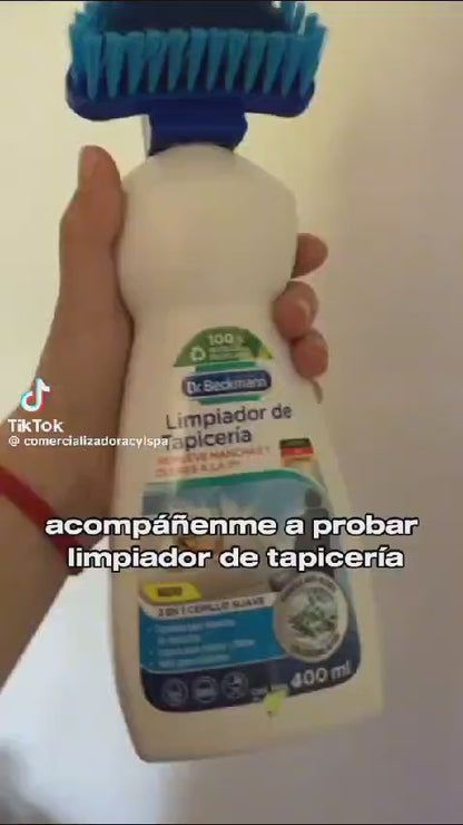 Limpiador de Tapicería con cepillo 400 ml Dr. Beckmann