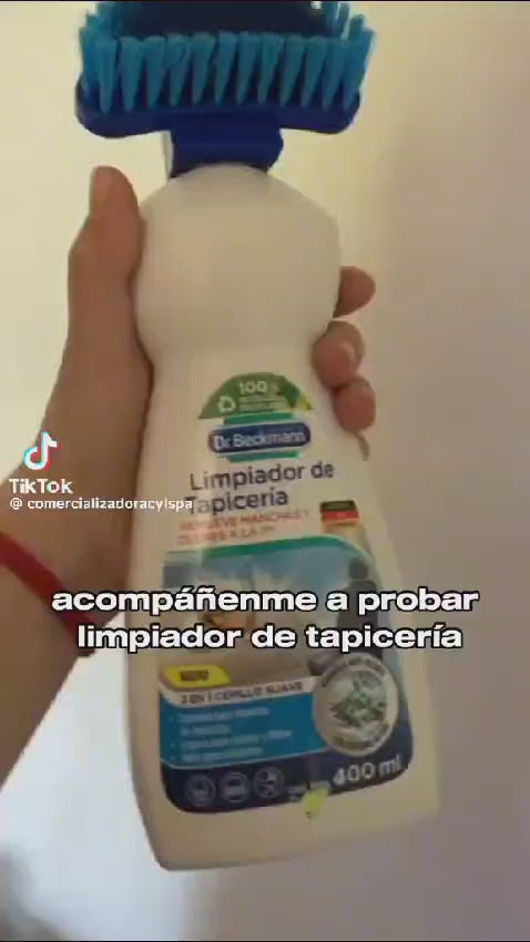 Limpiador de Tapicería con cepillo 400 ml Dr. Beckmann