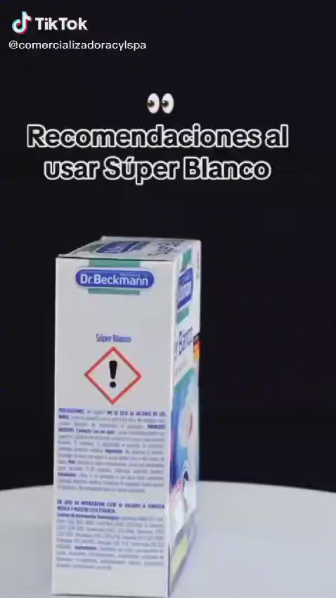 Super Blanco Blanqueador Intensivo 6 sobres Dr. Beckmann