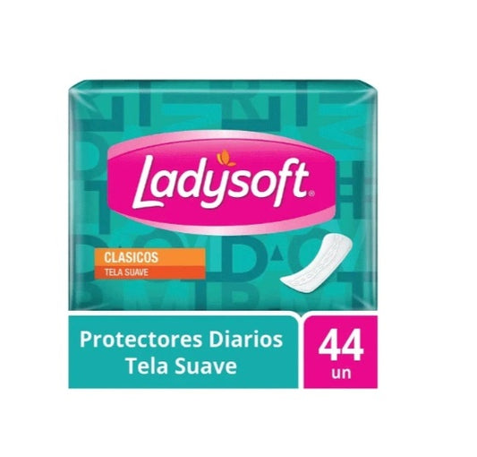 Protector diario clásico de tela suave x 44 unidades