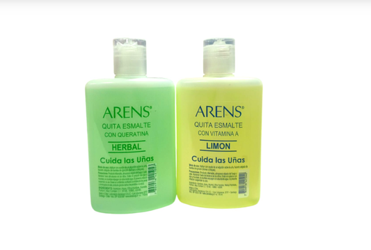 Arens Quita Esmalte con Keratina Limón