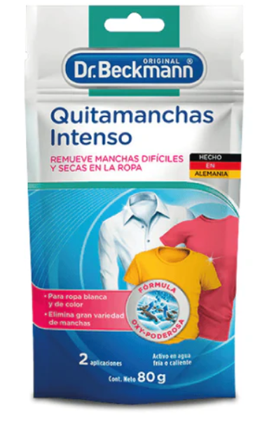 DR. BECKMANN Quitamanchas Intenso Ropa 80 gr