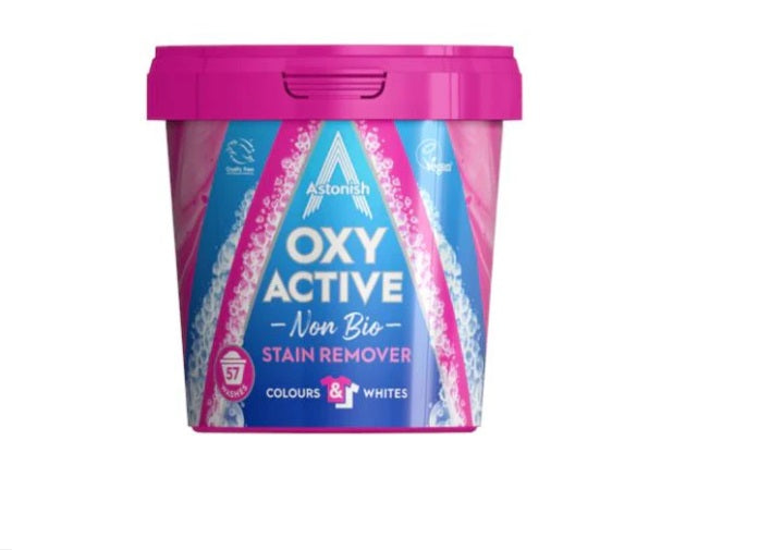 Quitamanchas Ropa Oxy Active Astonish 1.25 kg