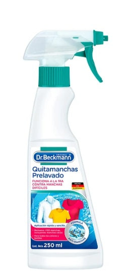 Quitamanchas Prelavado en Spray 250ml Dr. Beckmann