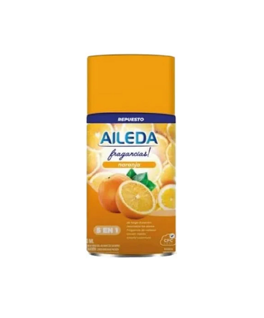 Repuesto ambientador automático Aileda Naranja 250 ml 5 en 1