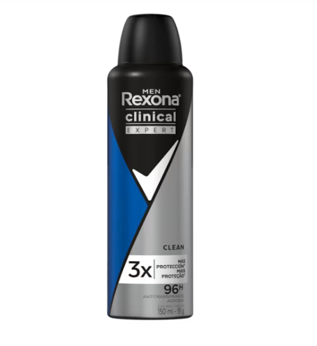 Desodorante Spray Rexona Clinical Clean - 150ml