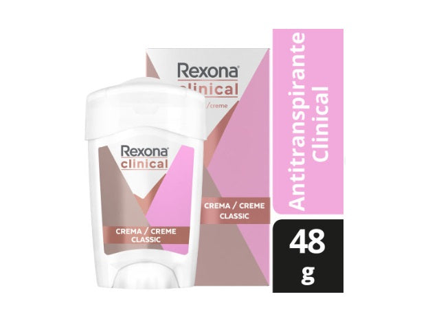 Desodorante en crema classic 48g 48 g Rexona Clinical