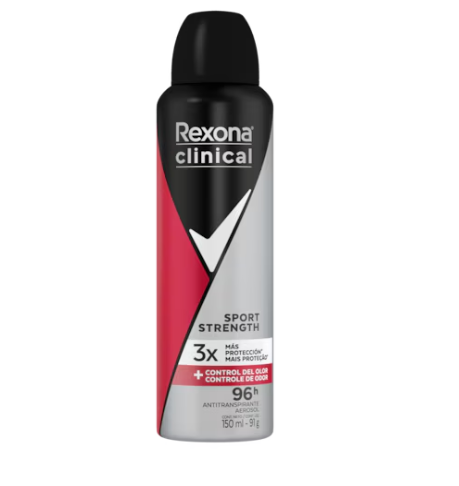 Desodorante Spray Rexona Clinical Sport Strenght - 150ml