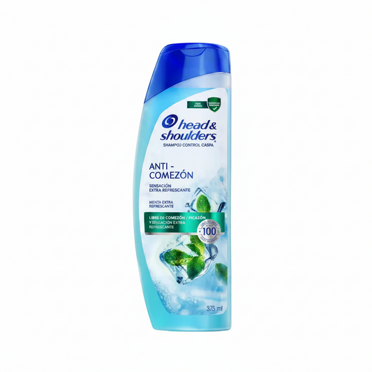 HEAD & SHOULDER Shampoo Anti-Comezon Menta Extra  375 ml