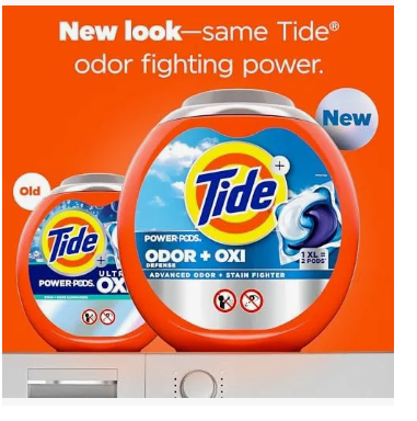 Tide Detergente Odor + Oxi 25 Pods XL