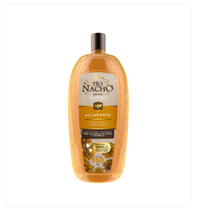 Tío Nacho Shampoo Aclarante Manzanilla, 950 ml