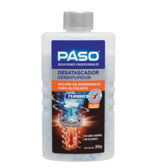 Desatascador turbo 350 gr Paso